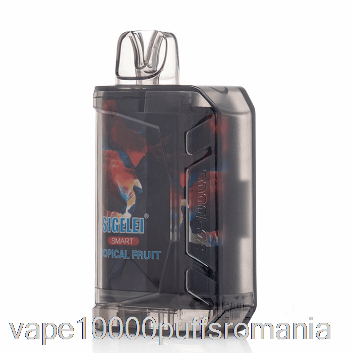Vape Romania Sigelei Smart Ac10000 0% Zero Nicotina Fructe Tropicale De Unica Folosinta